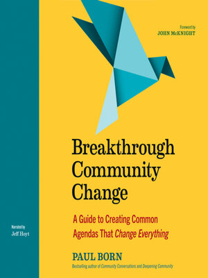 cover image of Breakthrough Community Change